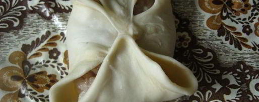 Шаг 8: мантов с мясом и картофелем