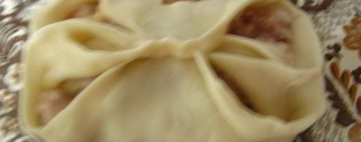 Шаг 9: мантов с мясом и картофелем