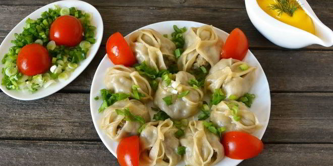 Рецепт мантов с мясом и картошкой