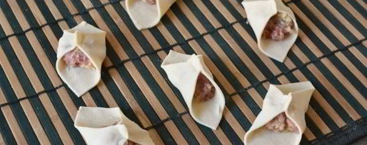 Шаг 18: мантов с мясом и картошкой