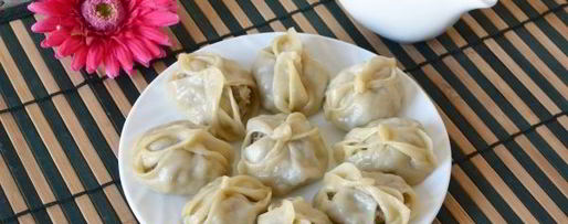 Шаг 23: мантов с мясом и картошкой