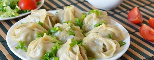 Шаг 26: мантов с мясом и картошкой