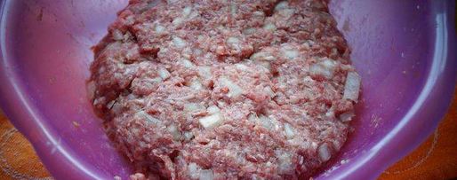 Шаг 1: мантов с мясом и с тыквой