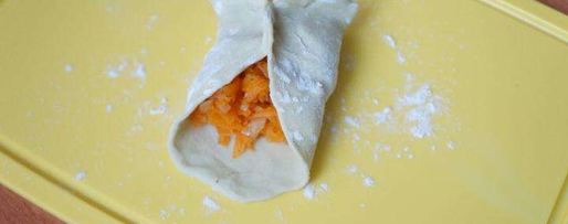 Шаг 7: мантов с мясом и с тыквой