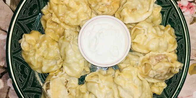 Рецепт мантов с мясом и тыквой