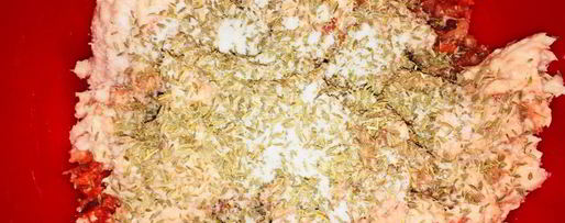 Шаг 1: мантов с мясом и тыквой