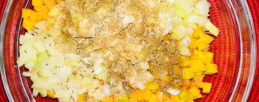 Шаг 5: мантов с мясом и тыквой