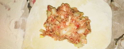 Шаг 7: мантов с мясом и тыквой