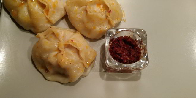 Рецепт мантов с острым соусом