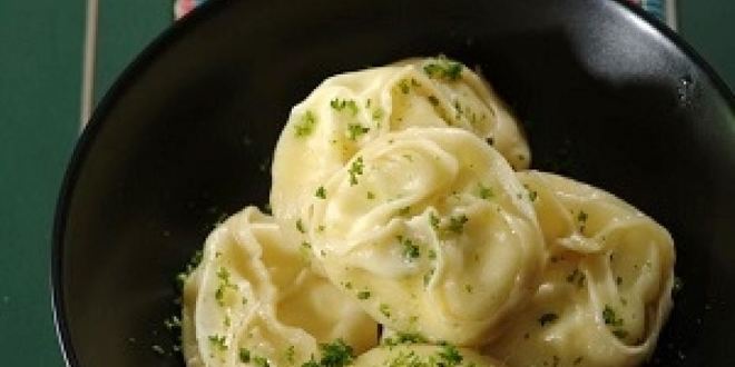 Рецепт мантов с творогом и карри