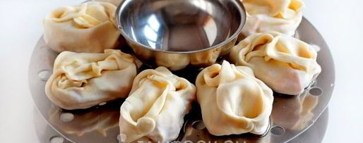 Шаг 12: мантов с тыквой и фаршем