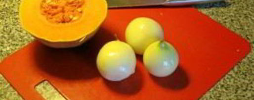 Шаг 2: мантов с тыквой и курдючным салом