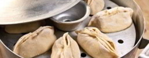 Шаг 3: мантов с тыквой и куриным фаршем