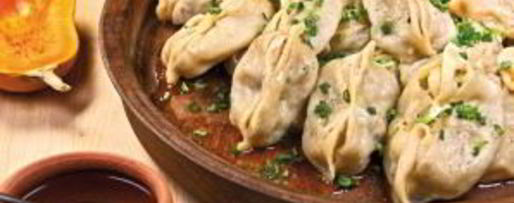 Шаг 4: мантов с тыквой и куриным фаршем