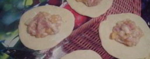 Шаг 1: мантов с тыквой и курицей