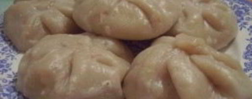 Шаг 5: мантов с тыквой и курицей