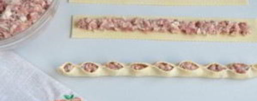 Шаг 6: мантов в форме розочек