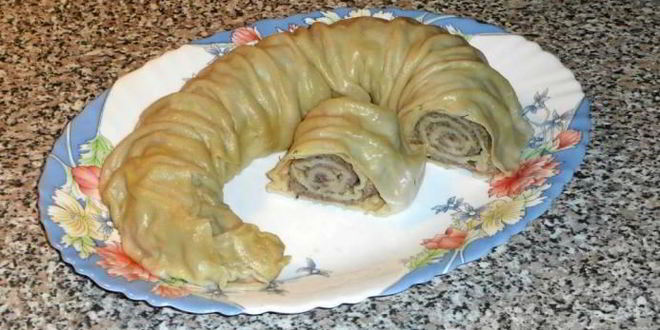 Рецепт рулета ханум