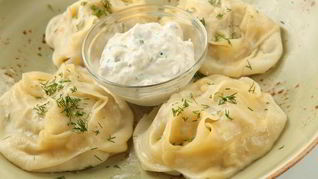 Рецепт Сочных мантов с мясным фаршем