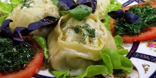 Рецепт сочных мантов со свининой и пекинской капустой