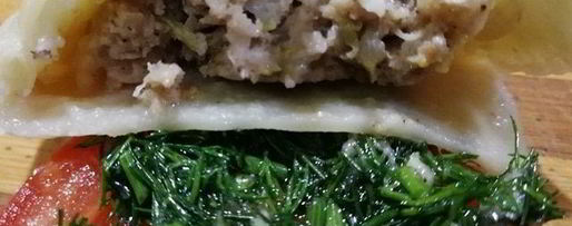 Шаг 8: сочных мантов со свининой и пекинской капустой