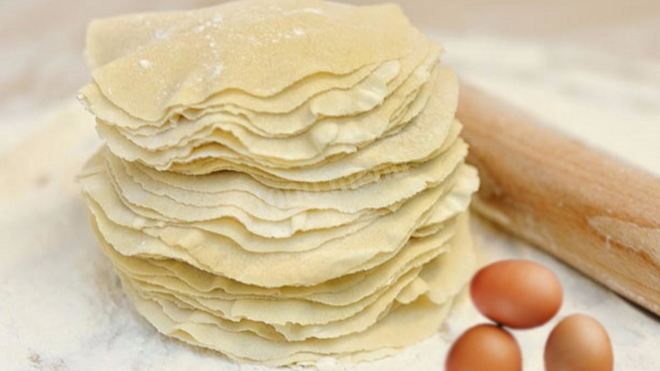 Рецепт Теста на манты классическое