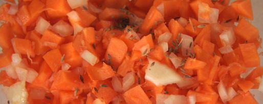 Шаг 2: зеленых мантов с тыквой