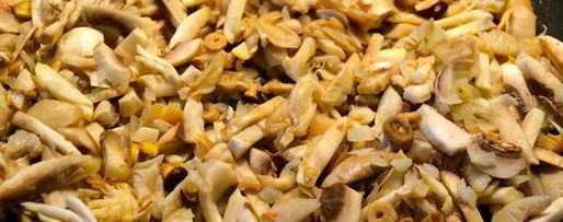 Шаг 10: морковных клецек с грибами