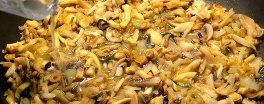 Шаг 11: морковных клецек с грибами