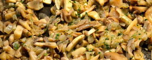 Шаг 12: морковных клецек с грибами