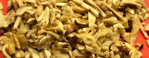 Шаг 7: морковных клецек с грибами