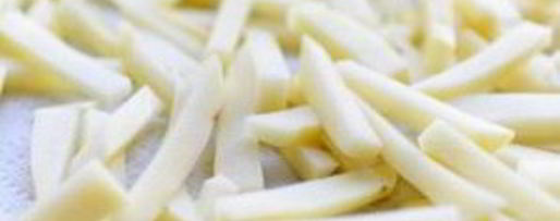 Шаг 1: картофеля-фрей по-французски