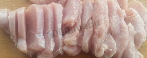 Шаг 1: картофеля по-французски с индейкой