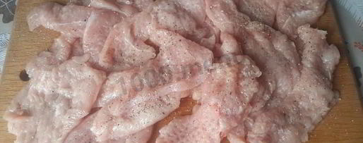 Шаг 2: картофеля по-французски с индейкой