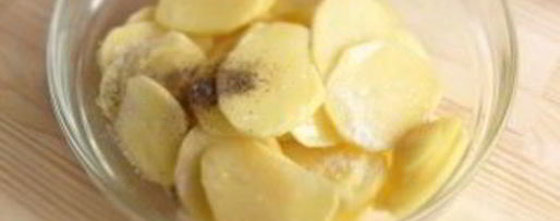 Шаг 2: картофеля с мясом по-французски