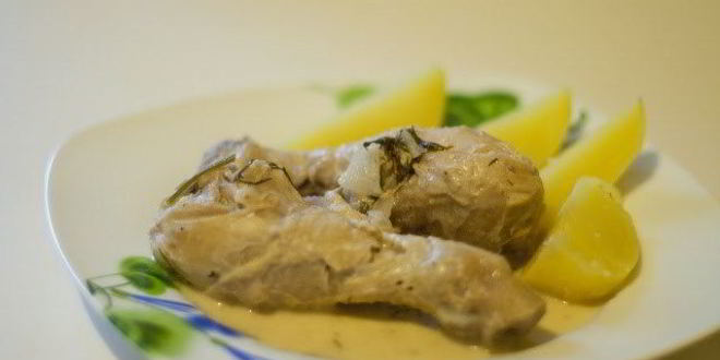 Рецепт куриных голеней по-французским мотивам