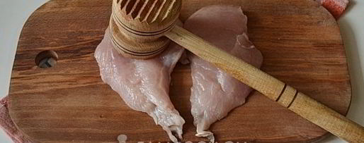 Шаг 2: мяса по-французски без майонеза