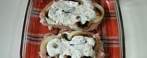 Шаг 9: мяса по-французски без майонеза