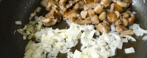 Шаг 4: мяса по-французски из свинины с грибами