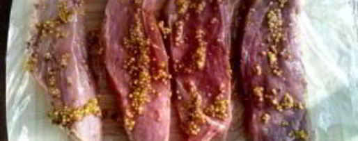 Шаг 1: мяса по-французски на новый год