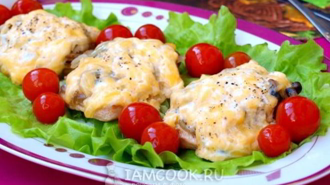 Рецепт Мяса по-французски на сковороде