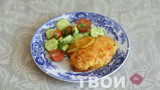 Рецепт Мяса по-французски с грибами