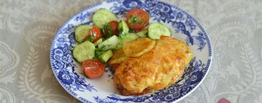 Шаг 11: мяса по-французски с грибами