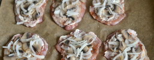 Шаг 7: мяса по-французски с грибами