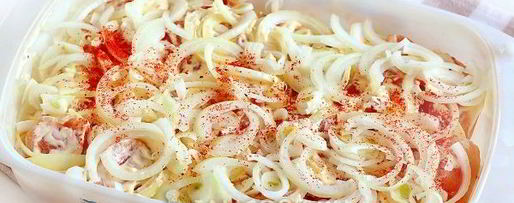 Шаг 8: мяса по-французски с курицей и картошкой