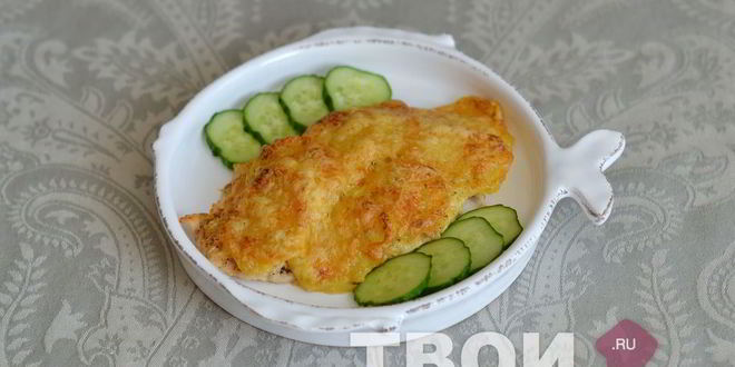 Рецепт мяса по-французски с курицей