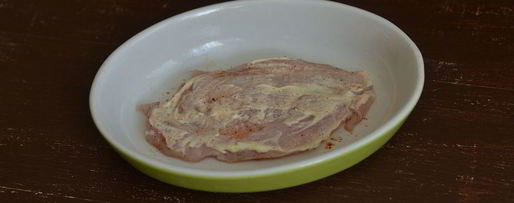 Шаг 3: мяса по-французски с курицей