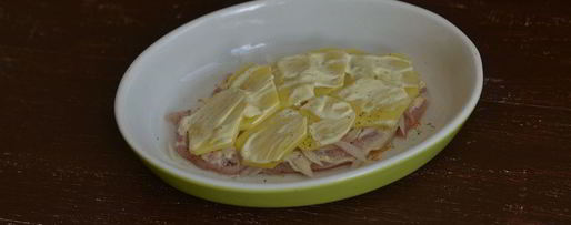 Шаг 6: мяса по-французски с курицей