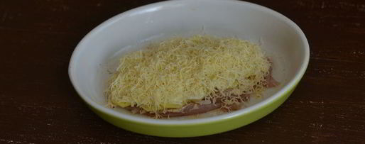 Шаг 7: мяса по-французски с курицей