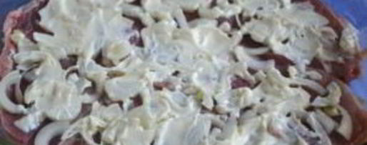 Шаг 5: мяса по-французски со свининой